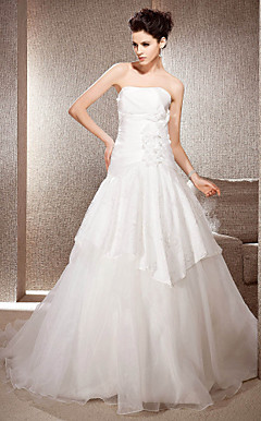 OLHA - Robe de Mariée Organza Taffetas