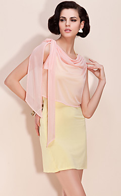ts flimrende kåbe neck bow bluse shirt (flere farver)