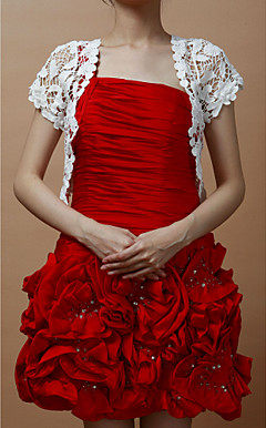 Nice Short Sleeve Lace Jacket (More Colors)