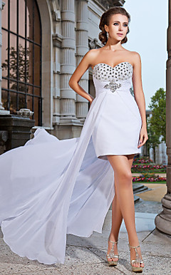 TIADA - Vestido de Coquetel em Chifon