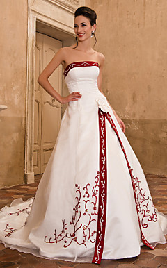 wedding dresses with color