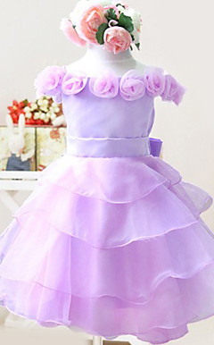 SKY - Vestido de Festa e Comunhão em Tafetá e Tule
