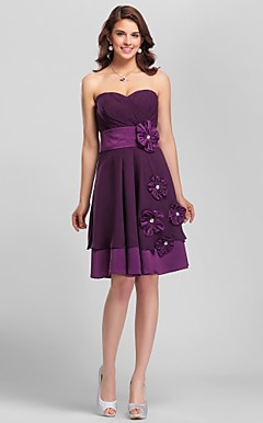 QUINTELLA - kjole til brudepike i Chiffon og Satin
