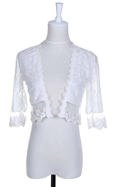 Vakre Half Sleeve chiffon / Casual Wrap / Jacket