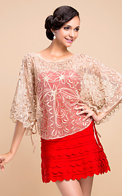Half-Sleeve Cotton Casual / Party Jacket / Wrap (flere farger)