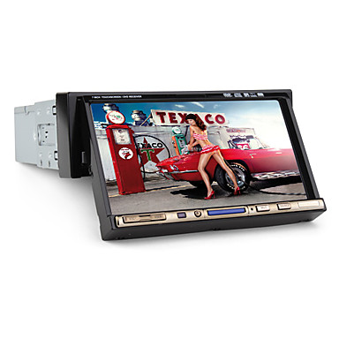  7 Inch 1Din Car DVD Player with Bluetooth TV RDS