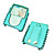 blue case huid te bedekken leer voor ipod nano 3 gen 3G (ip017)-gratis verzending per luchtpost