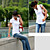  Jersey-knit Tunic-length Tee White (XJQZ001)