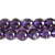  16" 12mm Round Loose Amethyst Crystal Beads Strand (CB017)(Start From 5 Units)