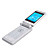  zt668 dual cartão do telefone touchscreen fm tampa branca (szr255)