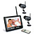  2.4GHZ 7-Inch Baby Monitor with 2x 1/4" Sharp CCD Night Vision Camera