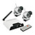  drahtlosen Sicherheitssystemen Kit (2 IR-Kameras + 4-Kanal-Empfänger)