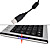  Special 12mm KB-Hama slimline Multimedia keyboard SL510 Metal