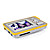 8GB 2.4 Inch MP5/MP3 Player With Clip Out Speaker Digital Camera Silver/Yellow(MXQ036)