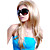  Lace Front Extra Long Synthetic Light Blonde Straight Hair Wig