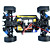 1:16 Scale 4WD Electric Powered Off-Road RC Cross-Country Racing Car Radio Remote Control (YX01295)
