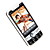  cesim v580 dual quad-band doppia scheda tv fotocamera touch screen del telefono cellulare nero (szrw293)