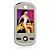  A2000 Dual Card Dual Standby Metal Cover Flat Touch Screen Multi Function Cell Phone Black