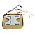  flip da 9 pollici giù monitor con media player (szc1003)