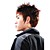  Capless Short Synthetic Auburn Men's Straight Hair Wig