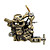  Empaistic Tattoo Machine - Carbon Alloy Angry Skull Frame