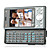  E98 PDA Dual Card Quad Band Dual Camera TV Function QWERTY Keyboard Flat Touch Screen Cell Phone Gray and Silver