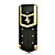 V8i Dual Card Bluetooth FM Cell Phone Black and Gold