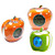  Digital Apple Desktop Talking Alarm Clock Thermometer Green(CEG092)