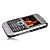  e71 quad style bande double carte de téléphone portable Bluetooth noir (2 Go Carte TF) (szsh072)
