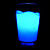  Glowing Milk Cup Design 7 Colors Changing Night Light Home Decoration (3xAAA)