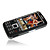  E68 double double carte quadri-bande, appareil photo avec le DVB-T TV téléphone à écran tactile cellule noire (2 Go Carte TF) (sz00720369)