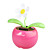  zonne-energie flip flap bloem plant