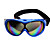  anti-buée ski snowboard en plein air avec des lunettes de protection UV des lunettes de cas libres et chiffon de nettoyage (lgt1113-1)