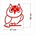  cartoon Wall sticker  (0565 -gz16959)