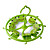  Cute Flog Plastic Clothes Peg Hanger (8-Clip)