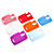  Silicone Case for BlackBerry 8300/8310/8320/8330(Blue)