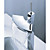  Single Handle Chrome Water-fall Bathroom Sink Faucet (Cold and Hot Switch) (0743-J-FL1009+10CN)