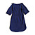  RUNWAY Elbow-sleeves Round Neckline Doll Skirts Women's Dresses(1802BA003-0741)