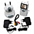  2,5 "2,4 g moniteur pour bébé sans fil et sans fil à vision nocturne pan / tilt Kit caméra 860q (sfa337)