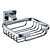  badkameraccessoires massief messing zeep mand (0640-3205)