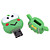 2GB Frog Style USB Flash Drive (Green)