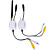  2.4G Wireless 4-CH 100mW chambre double chambre à l'audio / vidéo expéditeur (sfa232)