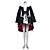  Lolita Style Cosplay Costume Inspired by Haruhi Suzumiya Series Yuki Nagato