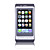  E79TV Dual Card Quad Band Dual Camera Flashlight TV Function JAVA WIFI Touch Screen Cell Phone Black (2GB TF Card)