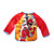  rosso bambino manica di abito (0529-0118-13)