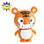  usb estilo cartoon flash 2.0 / driver salto (1GB)