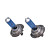  ampoules H7 phare halogène (bleu, 12v, 55w, 1 paire)