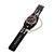  schorpioen patroon plastic band mode armband horloge (zwart)