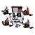  professionele tattoo machine kit aangevuld set met 4 tattoo machinegeweren