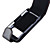  estuche de cuero negro bolsa vertical para nokia n79